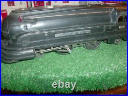 Lionel Trains Prewar 238 4-4-2 Rare Die Cast Steamer, 265w Tin Plate Tender Nice