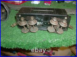 Lionel Trains Prewar 238 4-4-2 Rare Die Cast Steamer, 265w Tin Plate Tender Nice