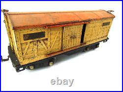 Lionel Trains Prewar Standard Gauge 514 Vtg 1930 Cream Orange Roof Tinplate