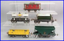 Lionel Vintage O Gauge Assorted Prewar Freight Cars 807, 652, 654, 659 5