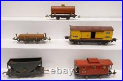 Lionel Vintage O Prewar Freight Cars 804, 2814, 807, 831, 803 5 Lionel Vintage O Prewar Freight Cars 804, 2814, 807, 831, 803 5