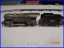 Lionel Vintage Pre War (1933-42) #259E Gun Metal Gray & Black 259T With 3 Cars