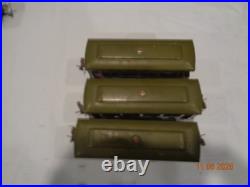 Lionel Vintage Pre War (1933-42) #259E Gun Metal Gray & Black 259T With 3 Cars