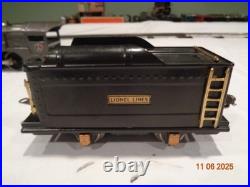 Lionel Vintage Pre War (1933-42) #259E Gun Metal Gray & Black 259T With 3 Cars