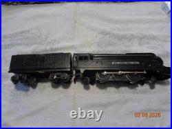 Lionel Vintage Pre War (1937-41) # 1668 Black Steam Loco, #1689T Tender & 3 Cars