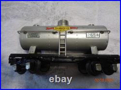 Lionel Vintage Pre War (1937-41) # 1668 Black Steam Loco, #1689T Tender & 3 Cars