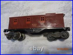 Lionel Vintage Pre War (1937-41) # 1668 Black Steam Loco, #1689T Tender & 3 Cars