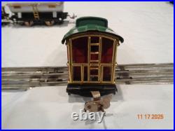 Lionel Vintage Prewar (1936-38) #238E & #2225W In Gun Metal Gray Plus 3 Cars