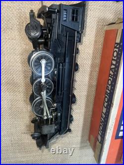 Lionel pre-war O gauge 1666 steam locomotive 2666w tender 3 car freight set