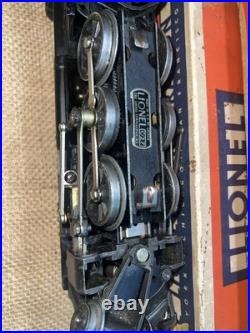 Lionel pre-war O gauge 1666 steam locomotive 2666w tender 3 car freight set