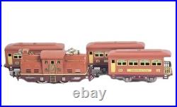 Lionel prewar 252e Locomotive Withpullman 529 and 530 Observation Car