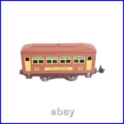 Lionel prewar 252e Locomotive Withpullman 529 and 530 Observation Car