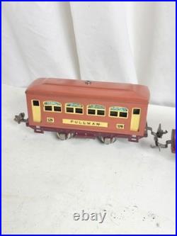 Lionel prewar 252e Locomotive Withpullman 529 and 530 Observation Car