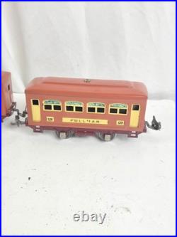 Lionel prewar 252e Locomotive Withpullman 529 and 530 Observation Car