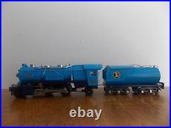 Lionel prewar 263e engine and 263w no whistle tender repainted