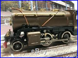 Lionel prewar Classic Early 258 Engine and Tender, Very Nice, Runs Great