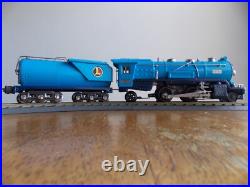 Lionel prewar blue comet 263e engine & 263 tender set-repainted Lionel prewar blue comet 263e engine & 263 tender set-repainted
