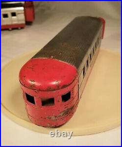 Lionel prewar o gauge model trains 1065E set #1700 #1701 (2) #1702