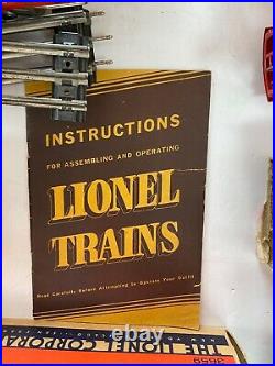 Lionel pristine pre war 185w train set with original boxes 225e 2235w 2620 2654