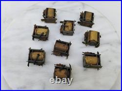 Lot Of 9 Vintage Lionel Pre Post War Horn Relay Assemblies UNTESTED