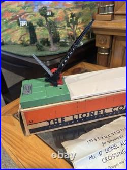 Mint BoxedLionel Prewar 47 Crossing! SUPERB EXAMPLE