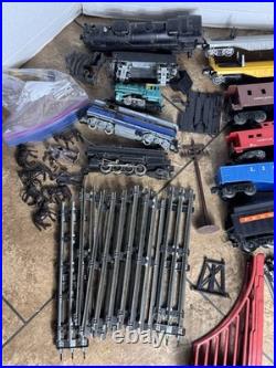 Mix Of Vintage Lionel Train Tracks, Trains, Accessories 46 Pc +/- Post/Pre War