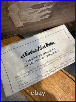 NOSAmerican Flyer/Lionel Prewar Trains 2042 Automatic Crossing Gate NEWBoxed