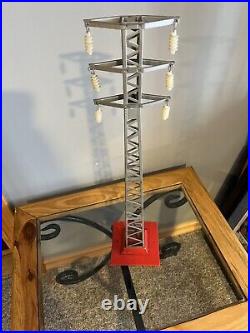 Nice Clean Lionel Prewar Standard Gauge Late 94 High Tension Electrical Tower