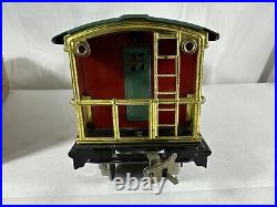 Nice Lionel Original Prewar BOXED #217 Caboose in Red/Peacock