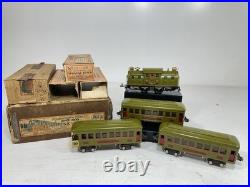 Nice Lionel Original Prewar BOXED ORIGINAL OWNER 254E Olive Set #266E