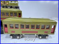 Nice Lionel Original Prewar BOXED ORIGINAL OWNER 254E Olive Set #266E