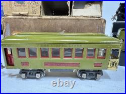 Nice Lionel Original Prewar BOXED ORIGINAL OWNER 254E Olive Set #266E