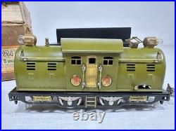Nice Lionel Original Prewar BOXED ORIGINAL OWNER 254E Olive Set #266E