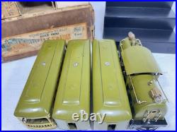 Nice Lionel Original Prewar BOXED ORIGINAL OWNER 254E Olive Set #266E