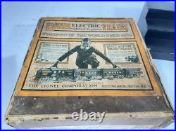 Nice Lionel Original Prewar BOXED ORIGINAL OWNER 254E Olive Set #266E