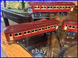 Nice OriginalsLionel Prewar/Ives 1685/1685/1687 Vermillion/Mrn Passengers
