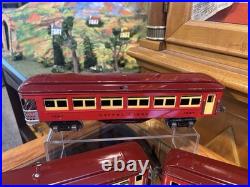 Nice OriginalsLionel Prewar/Ives 1685/1685/1687 Vermillion/Mrn Passengers