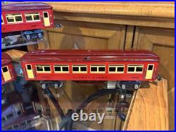 Nice OriginalsLionel Prewar/Ives 1685/1685/1687 Vermillion/Mrn Passengers