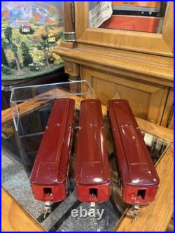 Nice OriginalsLionel Prewar/Ives 1685/1685/1687 Vermillion/Mrn Passengers