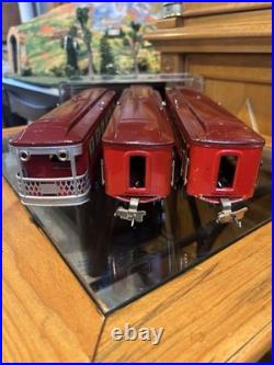 Nice OriginalsLionel Prewar/Ives 1685/1685/1687 Vermillion/Mrn Passengers