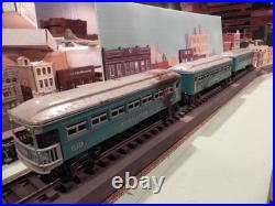 O GAUGE TRAIN SET 3 Pre War Tin Plate PASSENGER CARS WITH ENGINE/TENDER Lionel