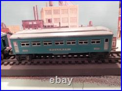 O GAUGE TRAIN SET 3 Pre War Tin Plate PASSENGER CARS WITH ENGINE/TENDER Lionel