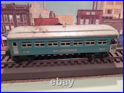 O GAUGE TRAIN SET 3 Pre War Tin Plate PASSENGER CARS WITH ENGINE/TENDER Lionel