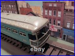 O GAUGE TRAIN SET 3 Pre War Tin Plate PASSENGER CARS WITH ENGINE/TENDER Lionel