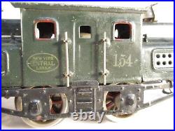 O Gauge Lionel 154 Electric Loco NYC Lines Dark Green Prewar X3473