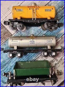 O Gauge Lionel Prewar Model Railroad Train LOT 3 Vintage Trains Collectible