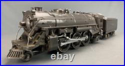 O Gauge Pre-War Lionel 224E 2-6-2 Steam Loco Gunmetal Gray with2689W Tender O2177