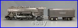 O Gauge Pre-War Lionel 224E 2-6-2 Steam Loco Gunmetal Gray with2689W Tender O2177