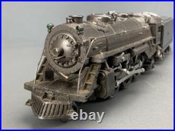 O Gauge Pre-War Lionel 224E 2-6-2 Steam Loco Gunmetal Gray with2689W Tender O2177