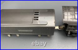 O Gauge Pre-War Lionel 224E 2-6-2 Steam Loco Gunmetal Gray with2689W Tender O2177